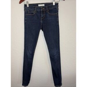 Banana Republic Womens Skinny Blue Jeans Size 24P